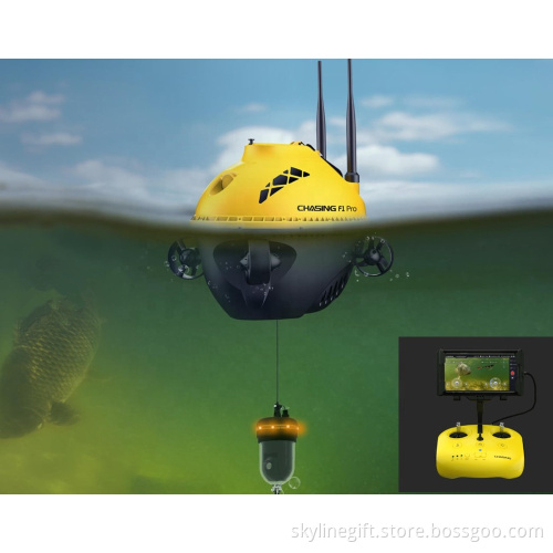 Smart fishing finder drone CHASING F1 Pro drone Underwater Fishing Camera with optional one click bait release